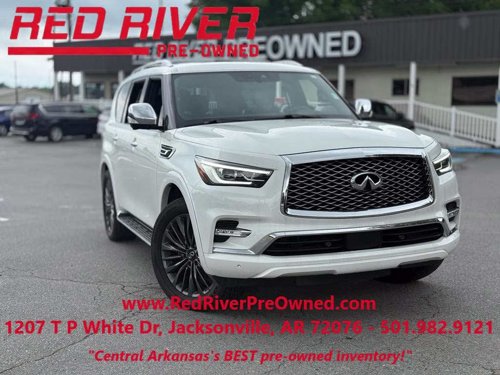 2024 Moonstone White INFINITI QX80 SENSORY 4X4 SUV