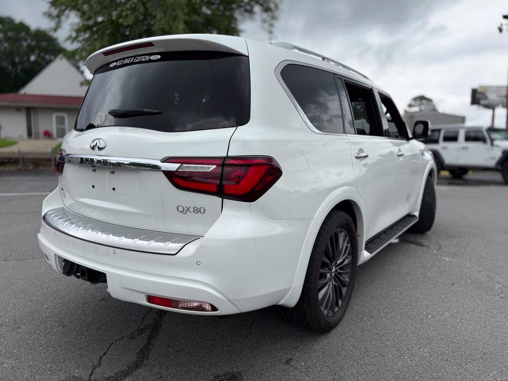 2024 Moonstone White INFINITI QX80 SENSORY 4X4 SUV