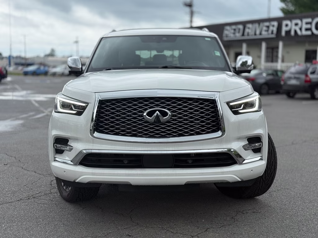 2024 Moonstone White INFINITI QX80 SENSORY 4X4 SUV