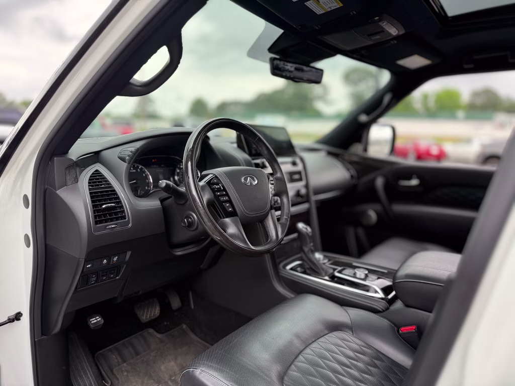 2024 Moonstone White INFINITI QX80 SENSORY 4X4 SUV