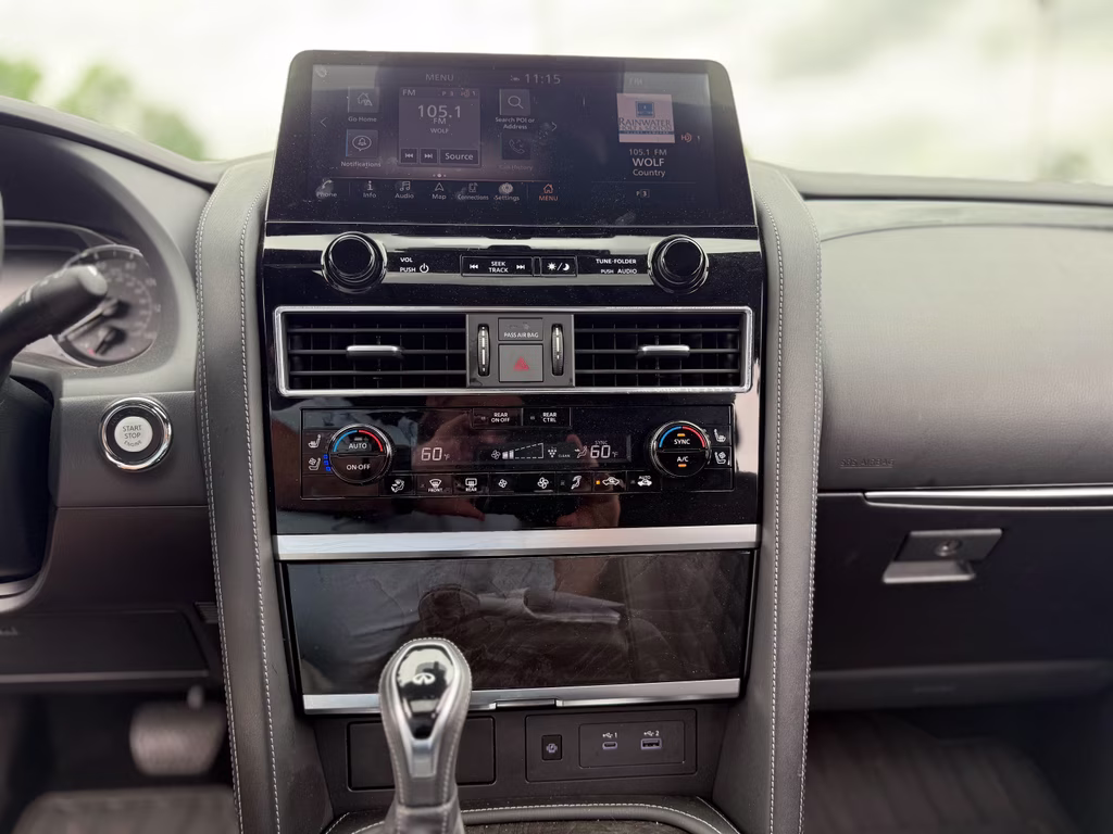 2024 Moonstone White INFINITI QX80 SENSORY 4X4 SUV