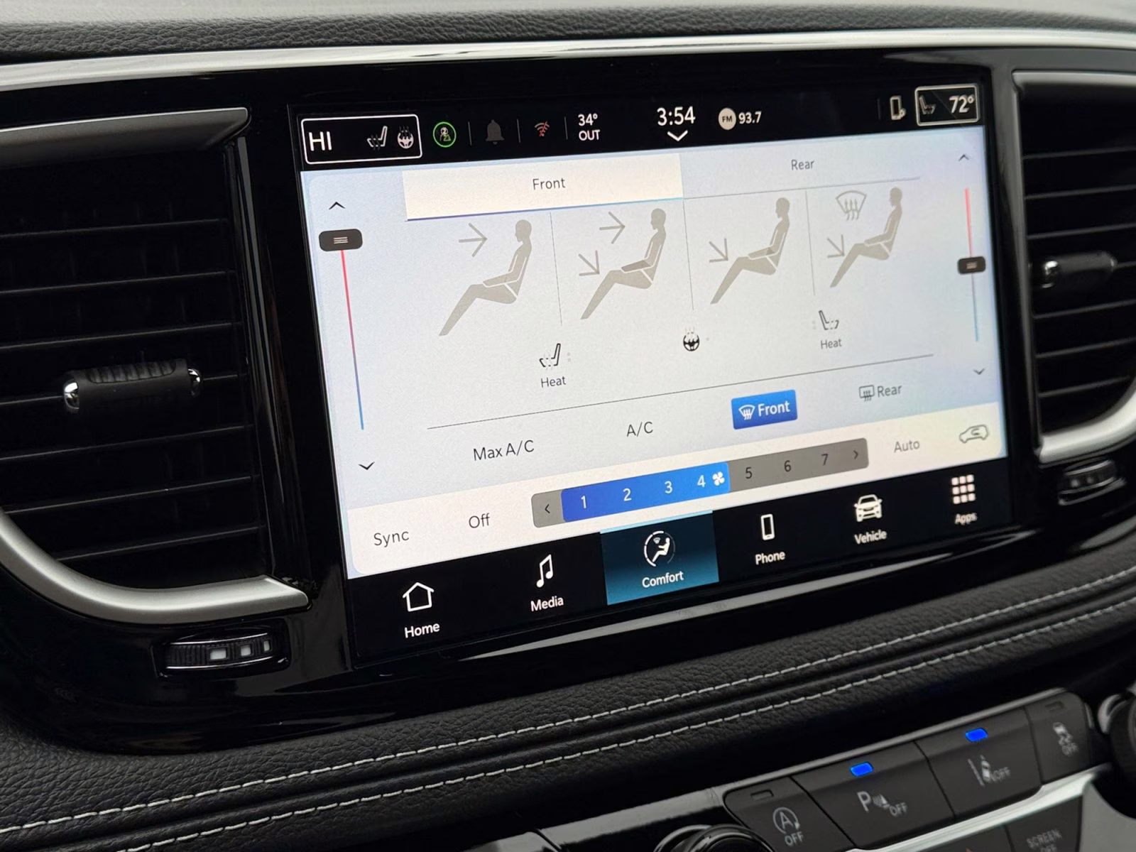 2026 Bright White Clearcoat Chrysler Pacifica Select AWD Van