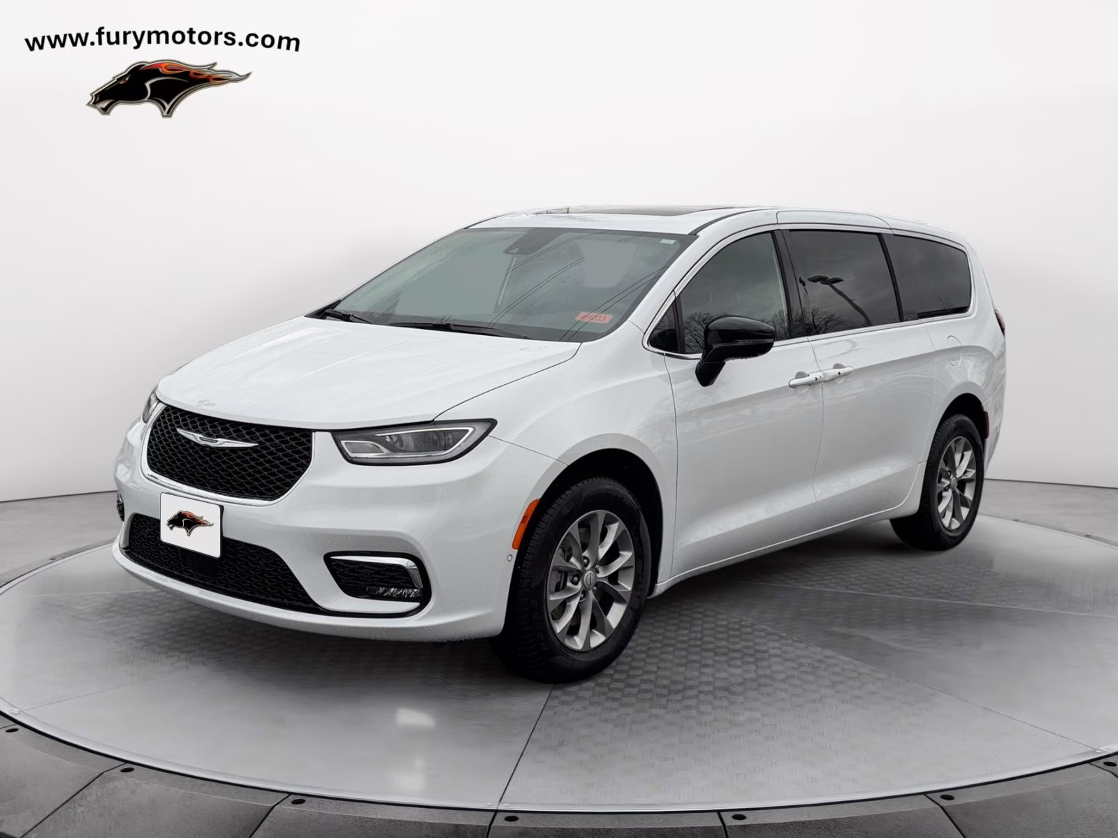 2026 Bright White Clearcoat Chrysler Pacifica Select AWD Van