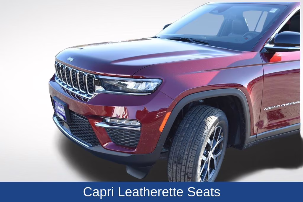 2025 Velvet Red Pearlcoat Jeep Grand Cherokee Limited 4X4 SUV