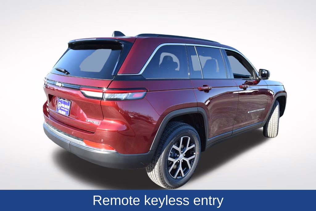 2025 Velvet Red Pearlcoat Jeep Grand Cherokee Limited 4X4 SUV