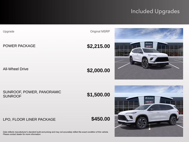 2026 Summit White Buick Enclave Sport Touring FWD SUV