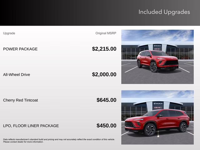 2026 Cherry Red Tintcoat Buick Enclave Sport Touring FWD SUV