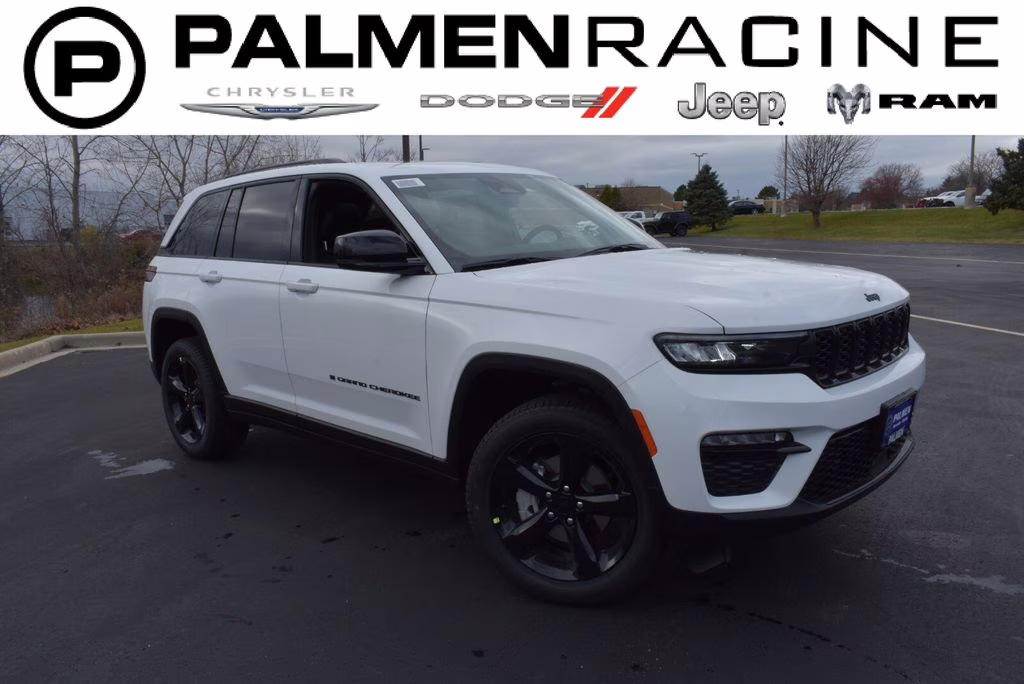 2025 Bright White Clearcoat Jeep Grand Cherokee Limited 4X4 SUV