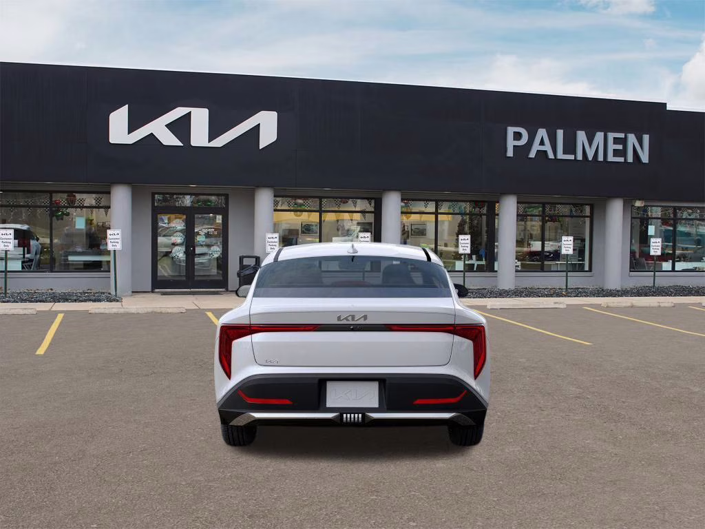 2025 Snow White Pearl Kia K4 EX FWD Sedan