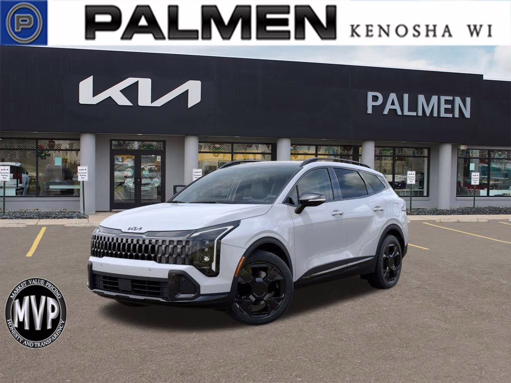 2026 Glacial White Pearl Kia Sportage X-Line AWD SUV