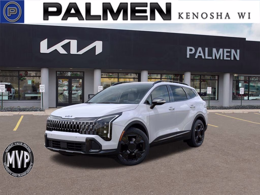 2026 Glacial White Pearl Kia Sportage X-Line AWD SUV