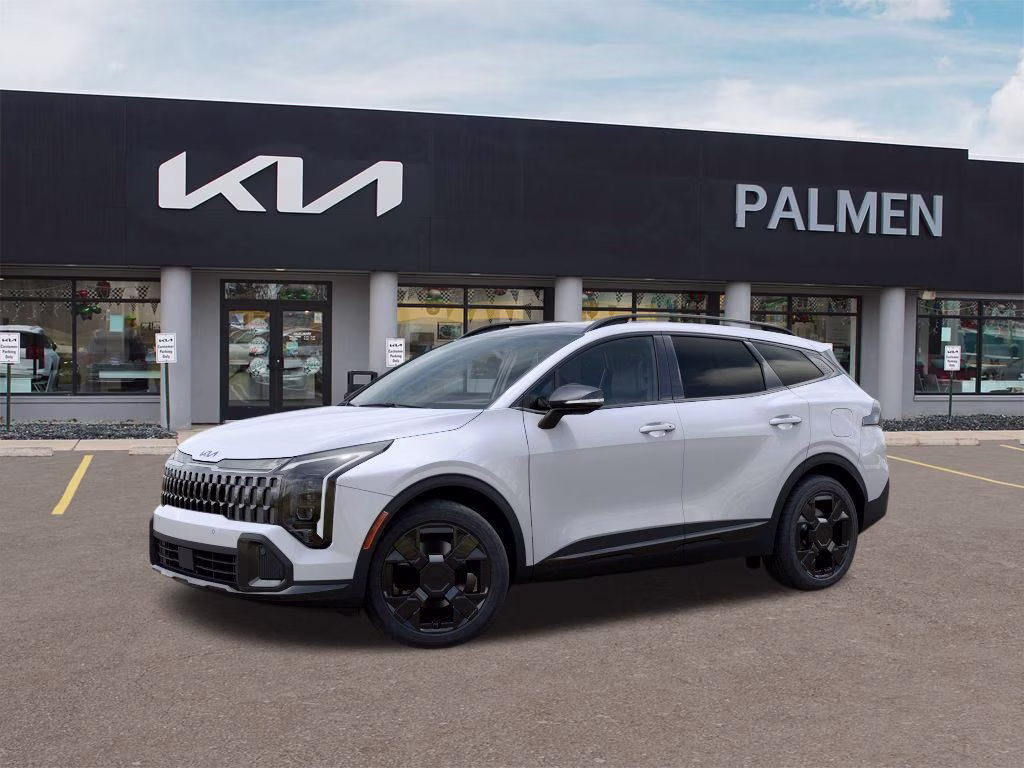 2026 Glacial White Pearl Kia Sportage X-Line AWD SUV