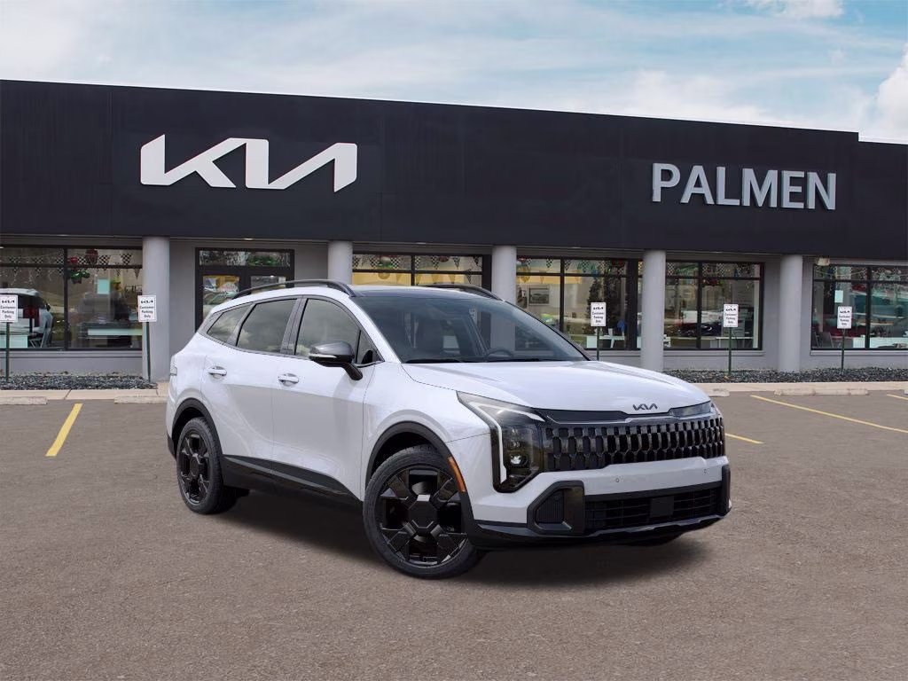 2026 Glacial White Pearl Kia Sportage X-Line AWD SUV