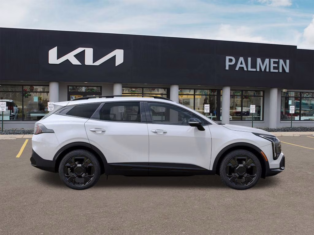 2026 Snow White Pearl Kia Sportage Hybrid X-Line AWD SUV
