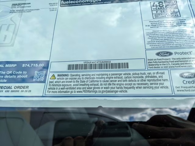 2026 Oxford White Ford Super Duty F-450 DRW XL 4X4 Chassis