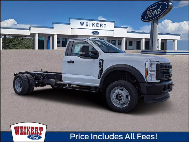 2026 Oxford White Ford Super Duty F-550 DRW XL 4X4 Chassis