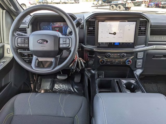 2025 Silver Metallic Ford F-150 STX 4X4 Truck