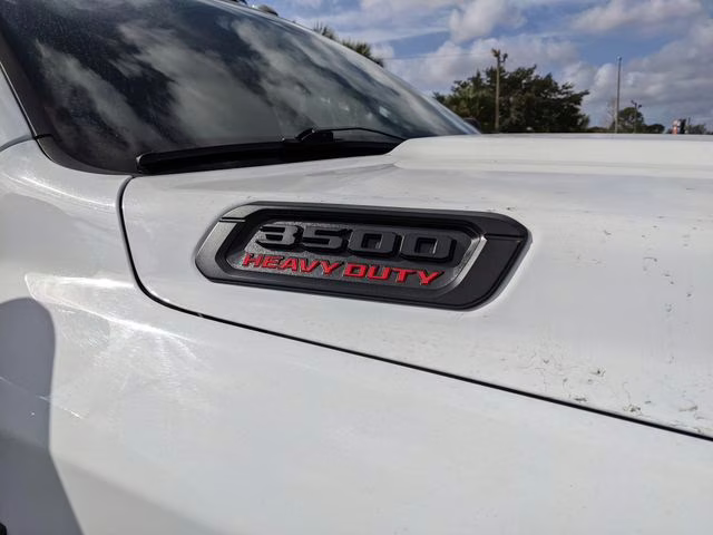 2024 Bright White Clearcoat Ram 3500 Tradesman 4X4 Truck