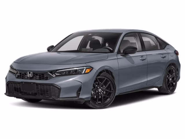 2026 Urban Gray Pearl Honda Civic Sport FWD Hatchback
