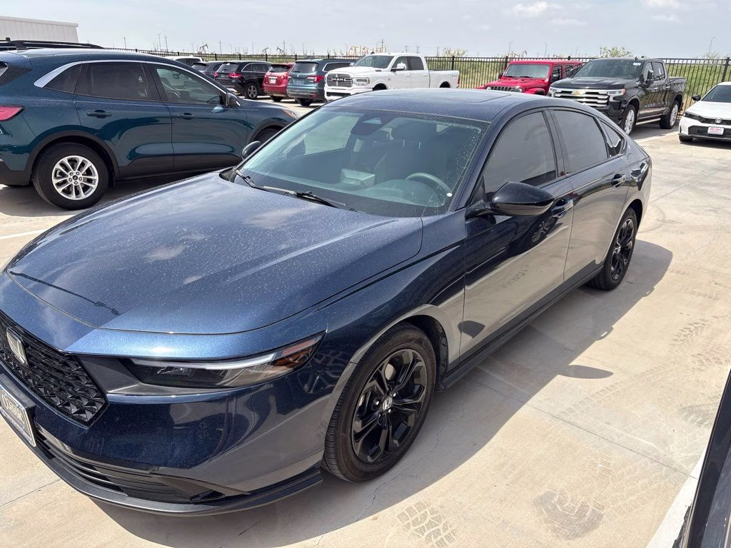 2025 Canyon River Blue Metallic Honda Accord SE FWD Sedan