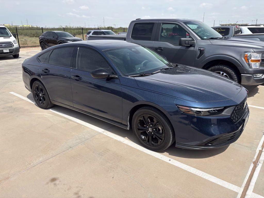 2025 Canyon River Blue Metallic Honda Accord SE FWD Sedan