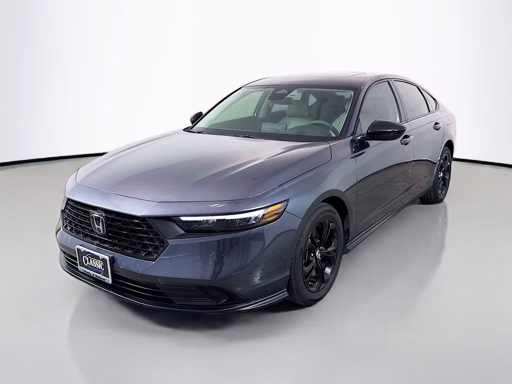2025 Meteorite Gray Metallic Honda Accord SE FWD Sedan