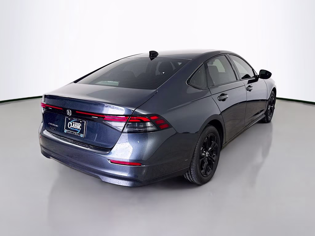 2025 Meteorite Gray Metallic Honda Accord SE FWD Sedan