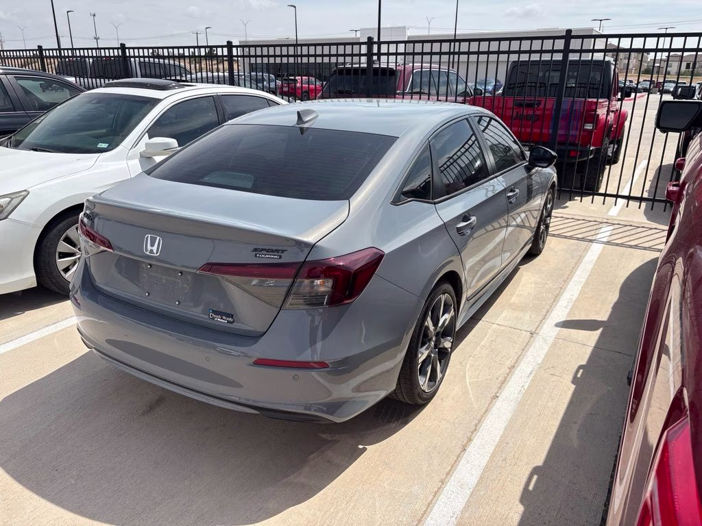 2026 Urban Gray Pearl Honda Civic Hybrid Sport Touring FWD Sedan