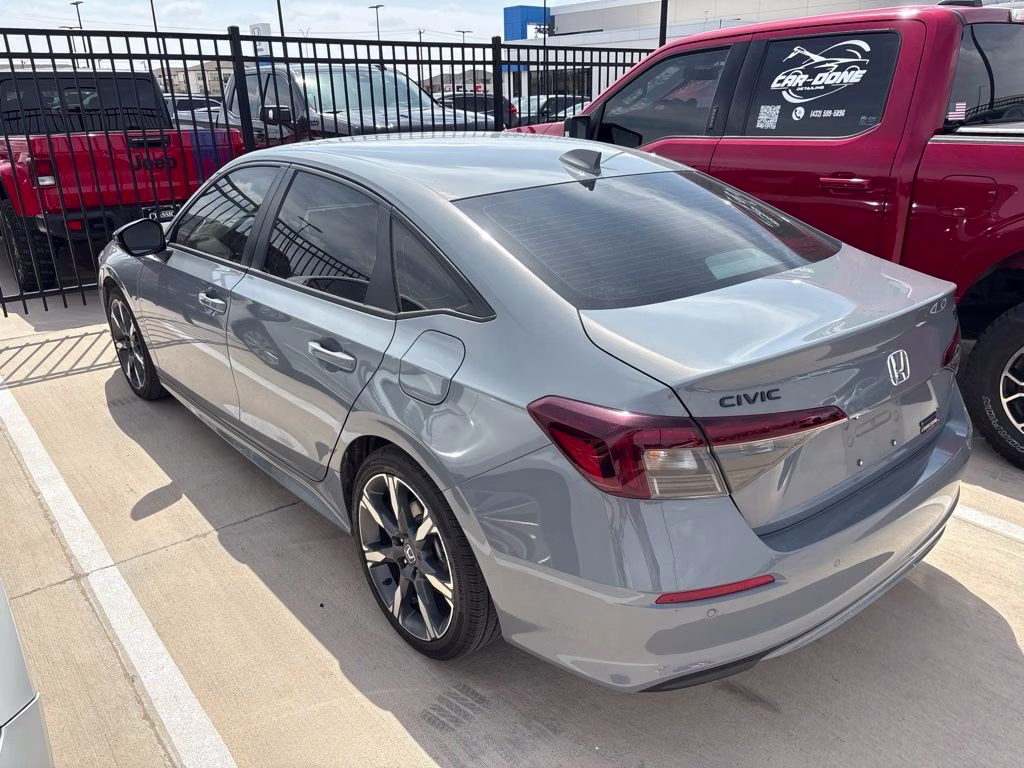 2026 Urban Gray Pearl Honda Civic Hybrid Sport Touring FWD Sedan