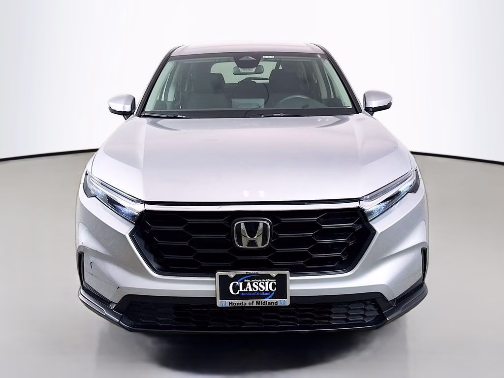 2026 Solar Silver Metallic Honda CR-V LX AWD SUV