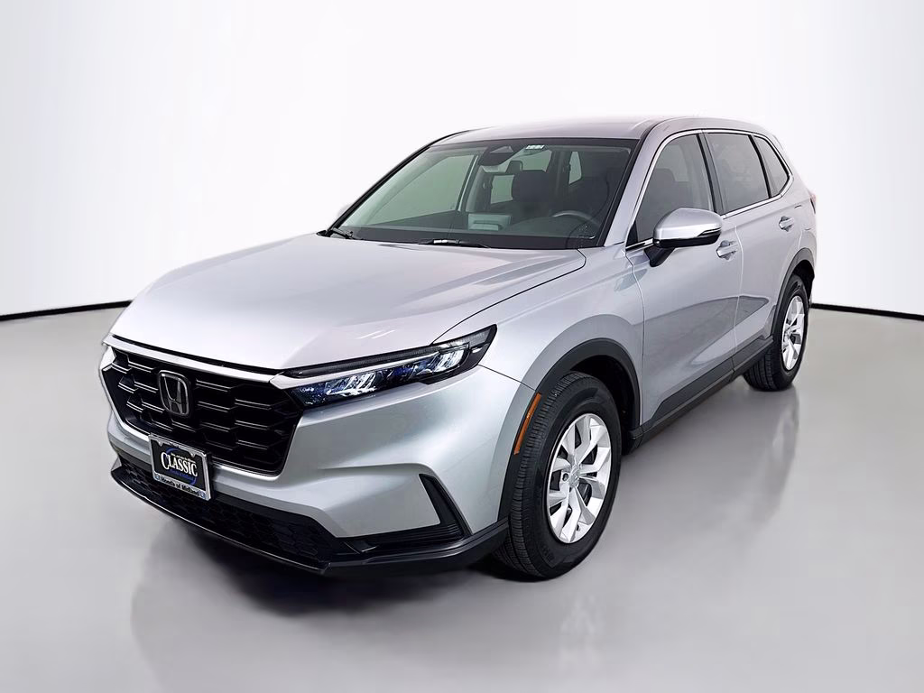 2026 Solar Silver Metallic Honda CR-V LX AWD SUV