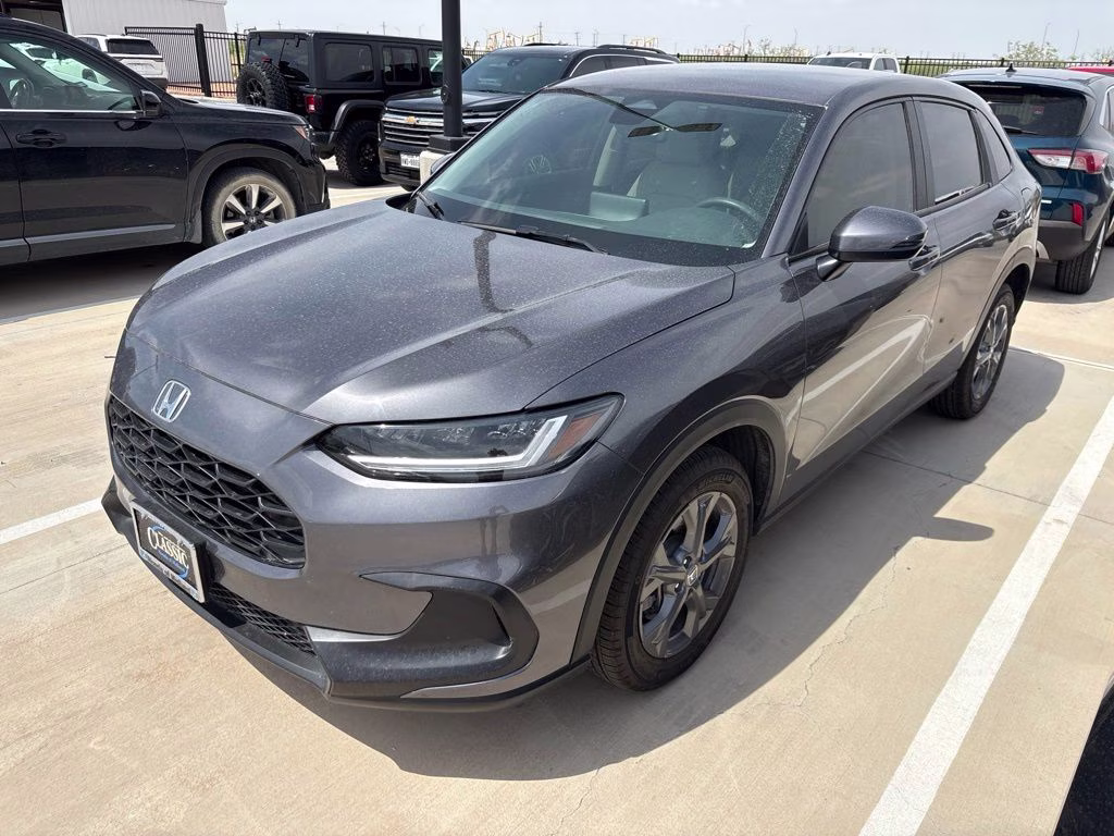 2026 Modern Steel Metallic Honda HR-V LX AWD SUV