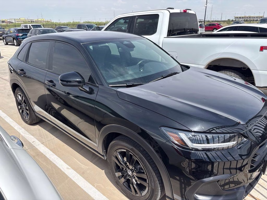 2026 Crystal Black Pearl Honda HR-V Sport AWD SUV