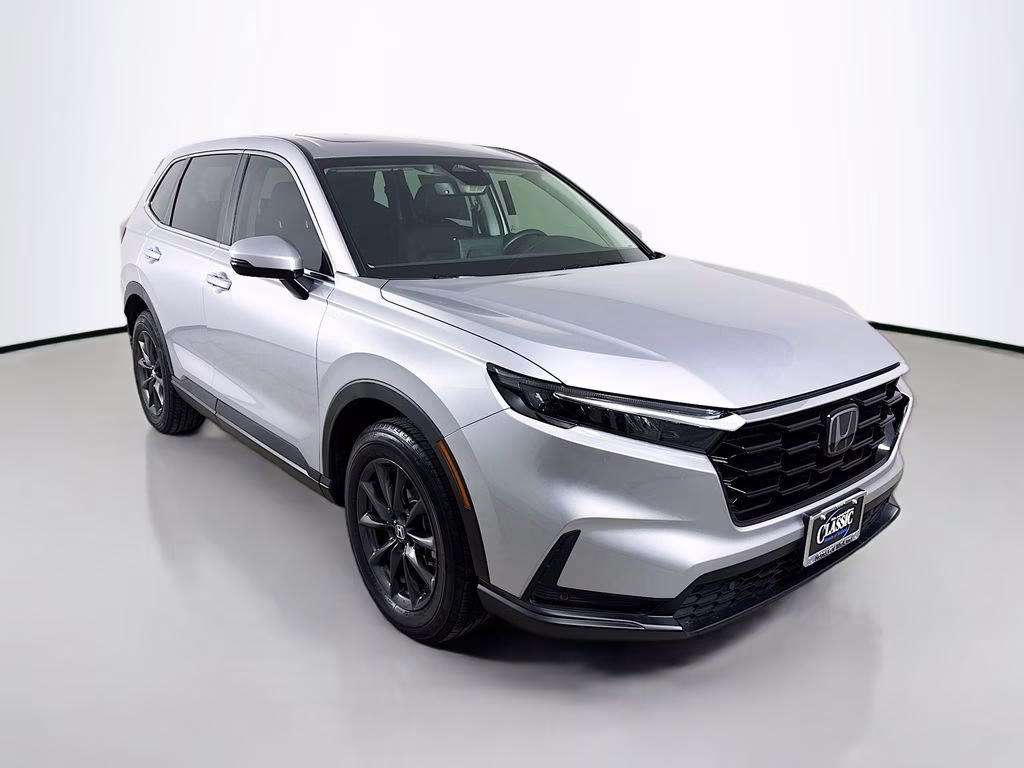 2026 Solar Silver Metallic Honda CR-V EX-L AWD SUV