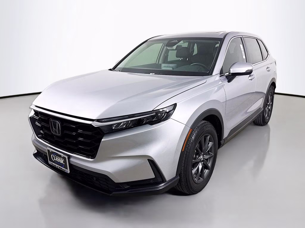 2026 Solar Silver Metallic Honda CR-V EX-L AWD SUV