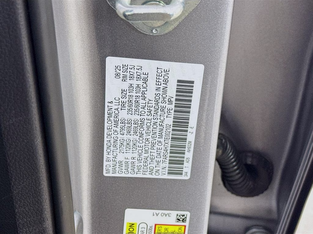 2026 Solar Silver Metallic Honda CR-V EX-L AWD SUV