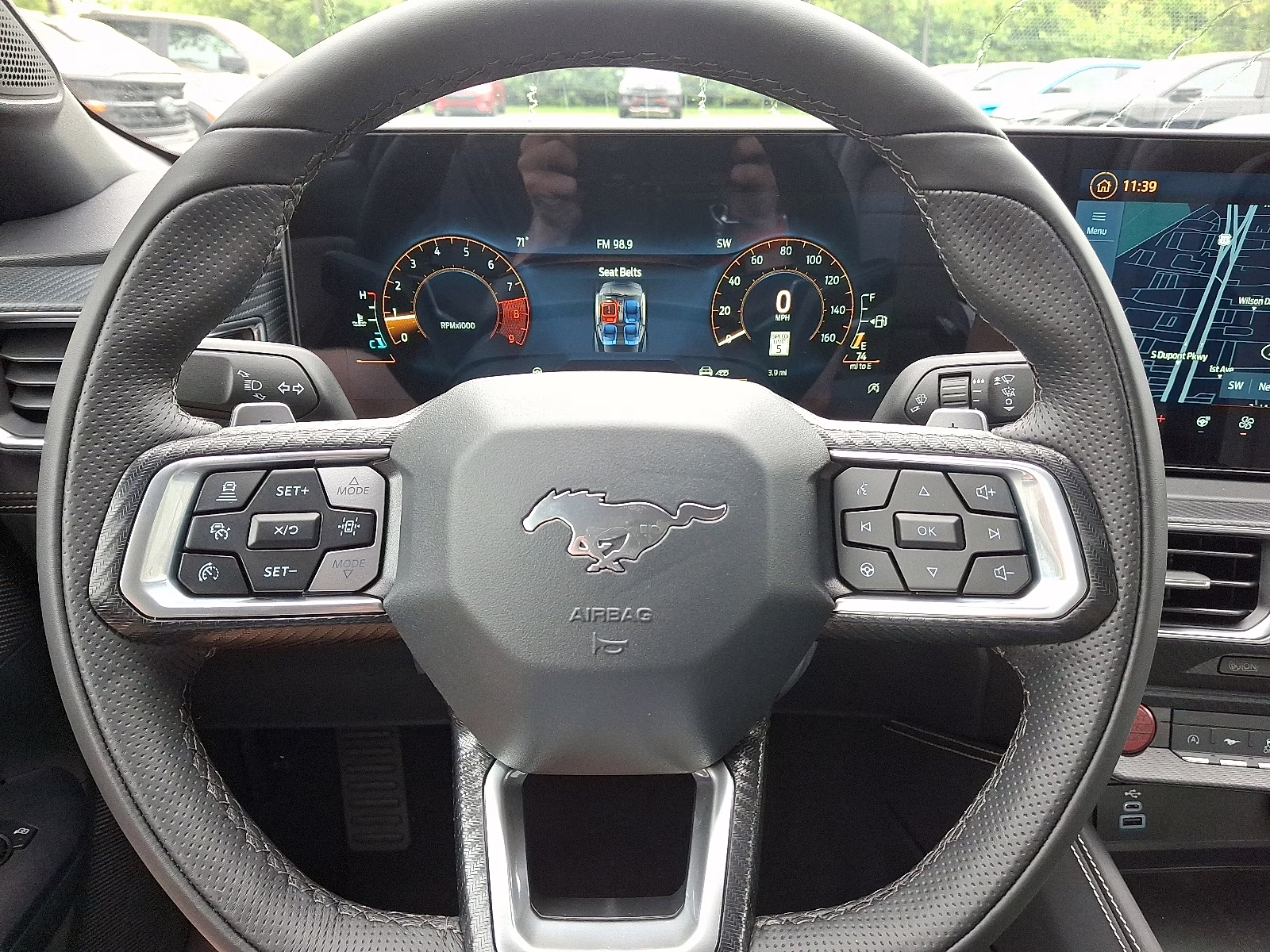 2025 Oxford White - YZ Ford Mustang GT Premium Fastback RWD