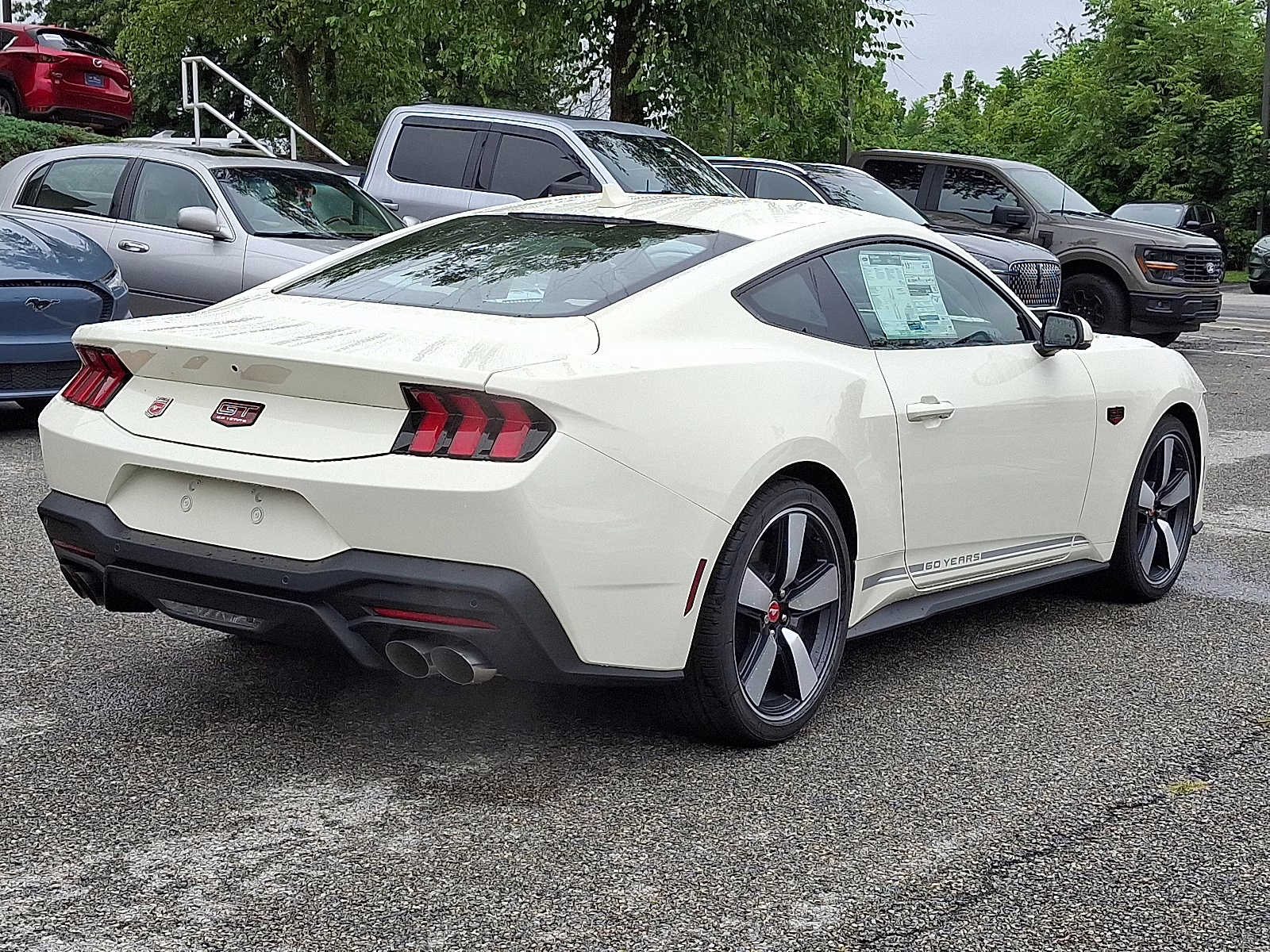 2025 Oxford White - YZ Ford Mustang GT Premium Fastback RWD