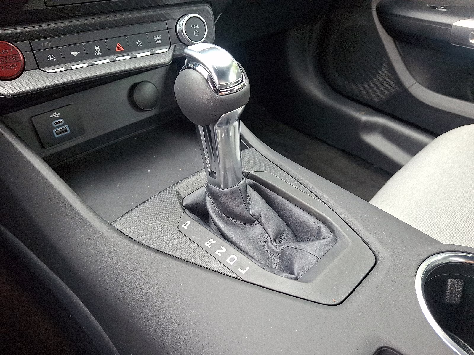 2025 Shadow Black - G1 Ford Mustang EcoBoost Convertible RWD