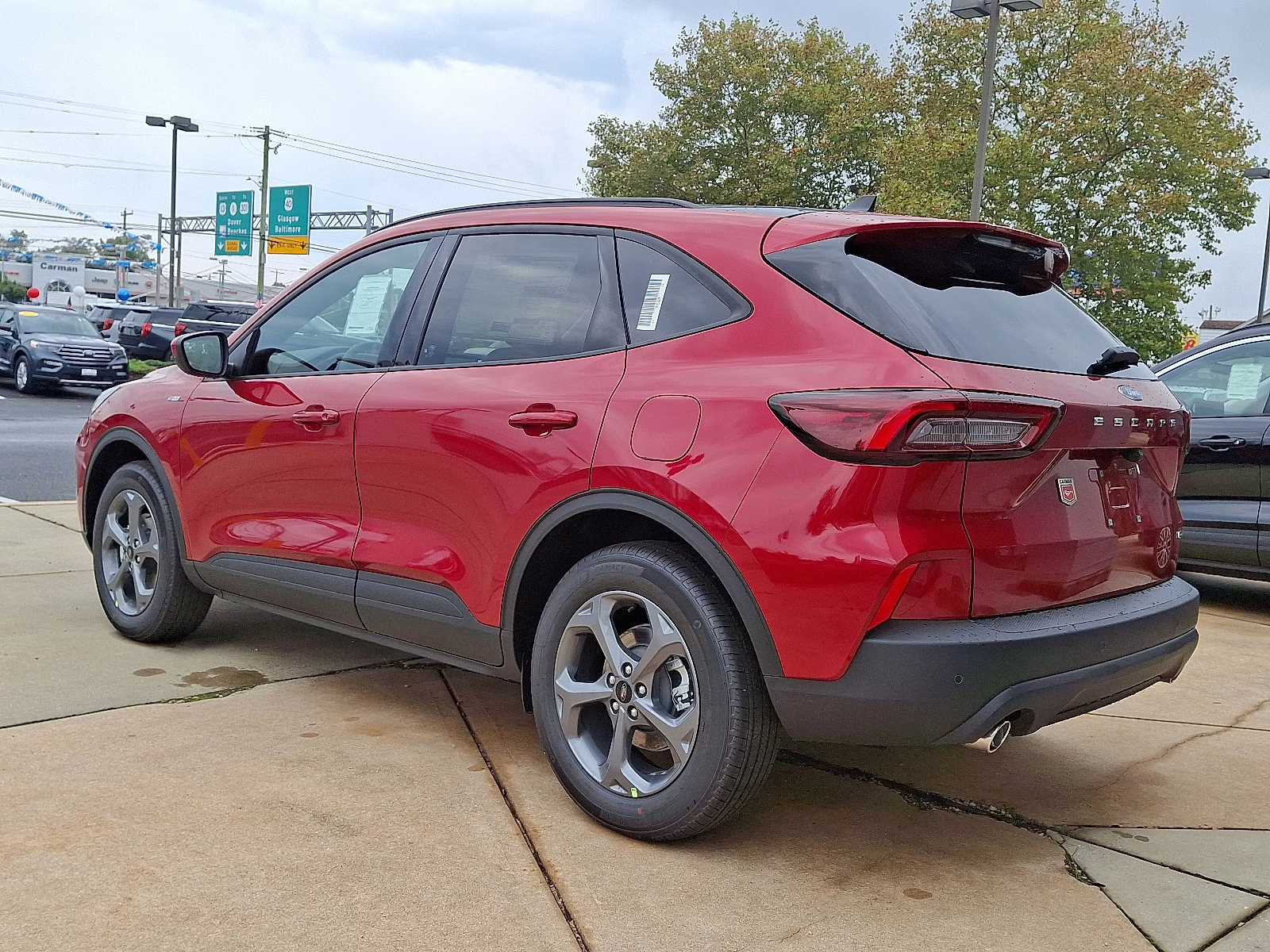 2025 Rapid Red Metallic Tinted Clearcoat - D4 Ford Escape ST-Line Select AWD