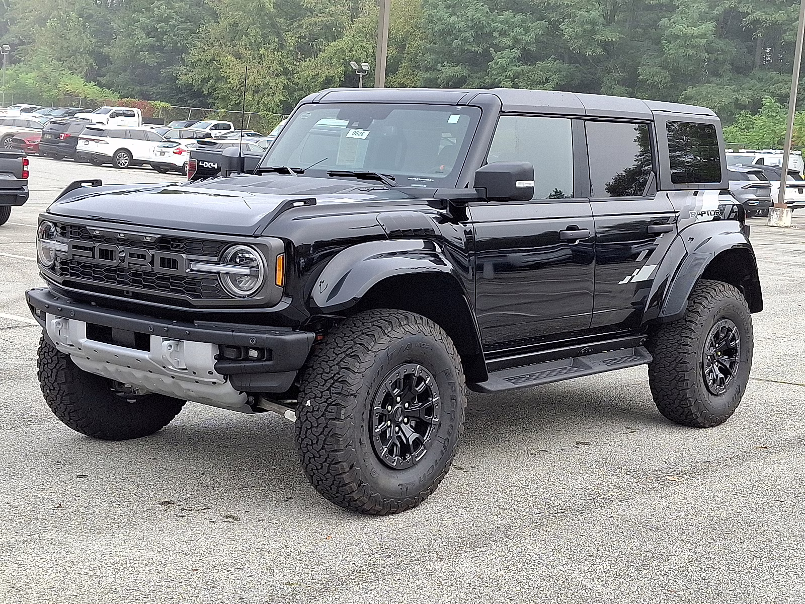 2025 Shadow Black - G1 Ford Bronco Raptor 4X4