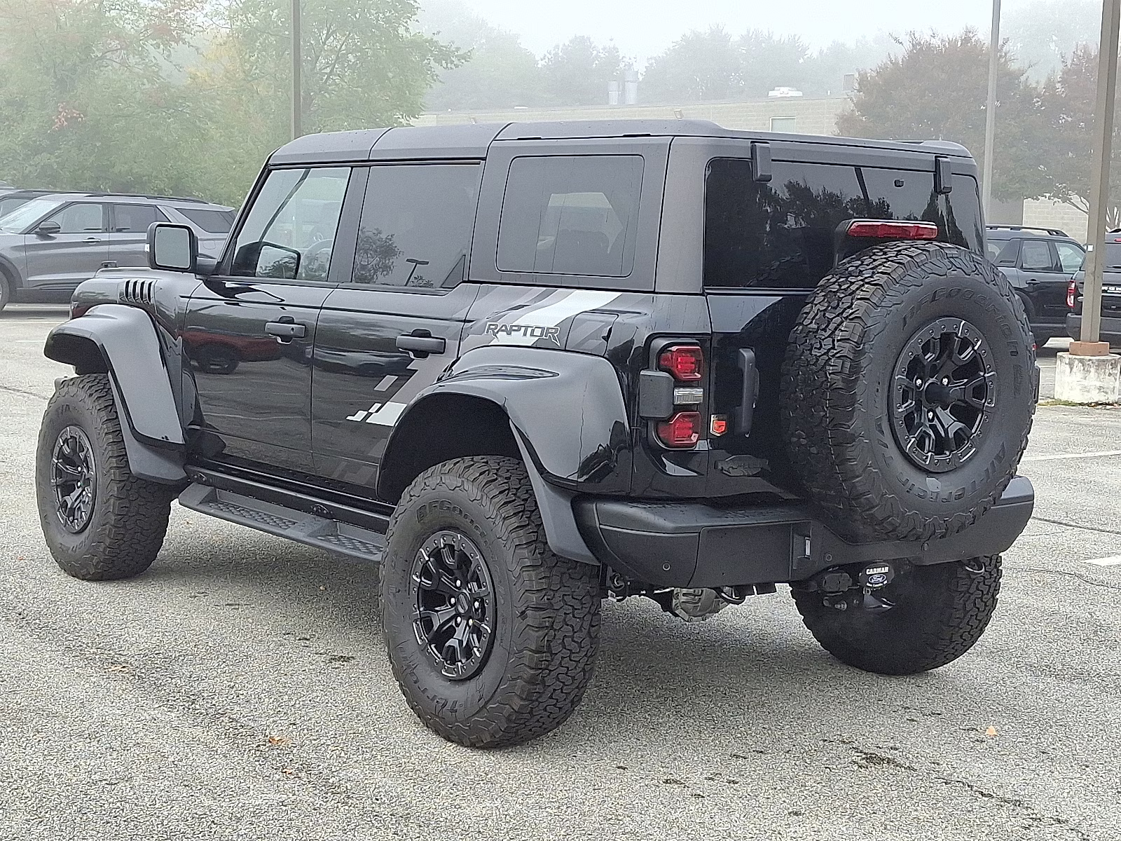 2025 Shadow Black - G1 Ford Bronco Raptor 4X4
