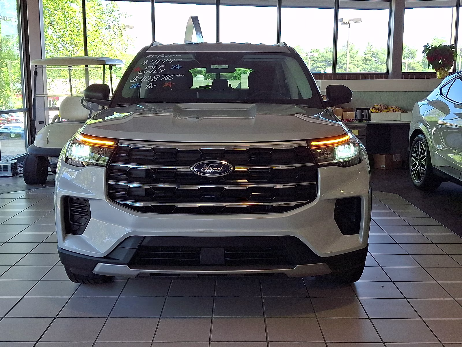 2026 Space White Metallic - A3 Ford Explorer Active 4X4