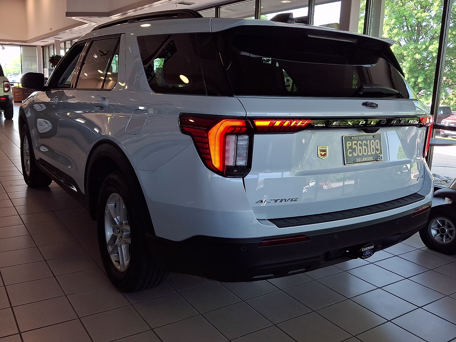 2026 Space White Metallic - A3 Ford Explorer Active 4X4