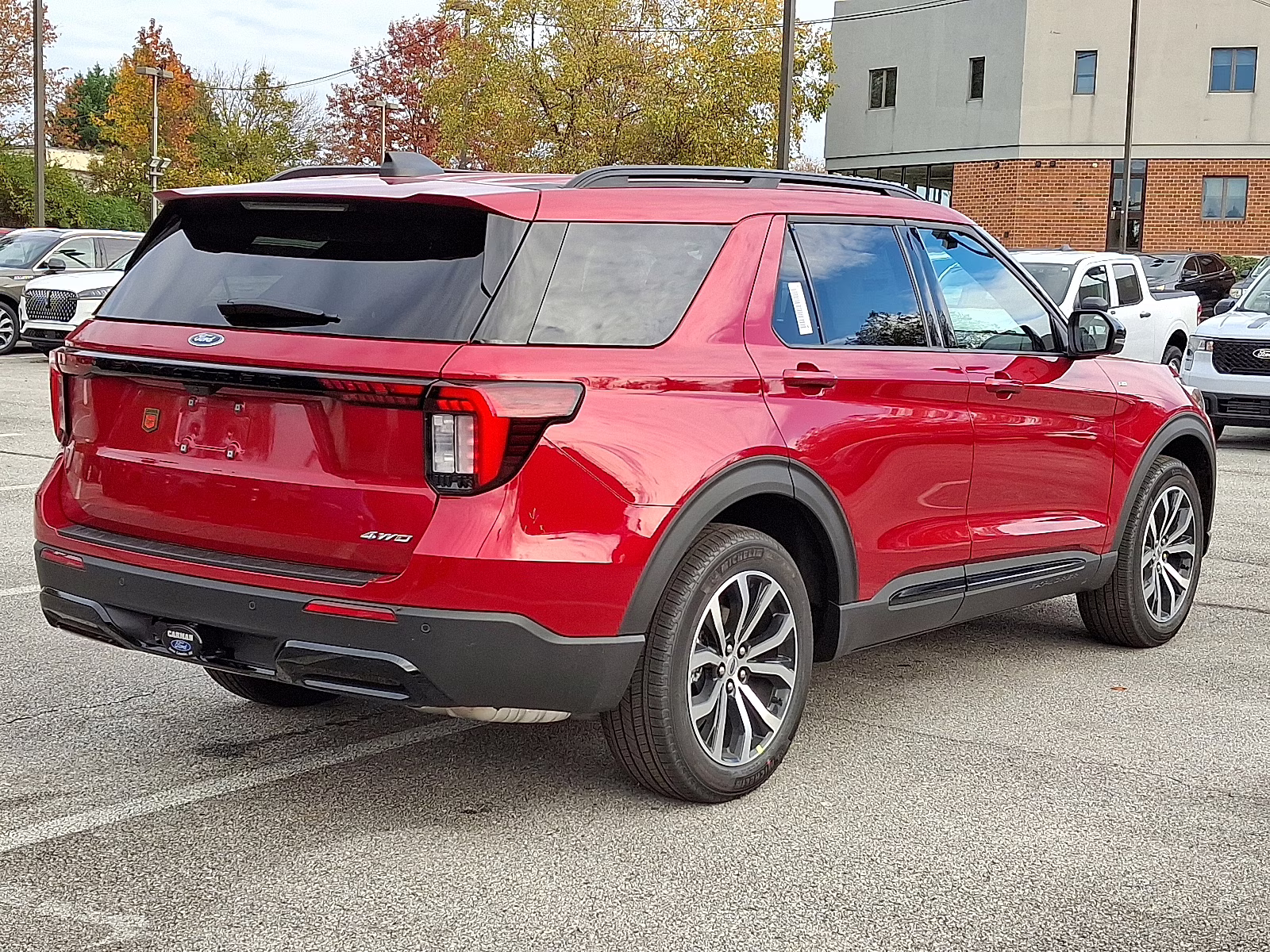 2026 Rapid Red Metallic Tinted Clearcoat - D4 Ford Explorer ST-Line 4X4