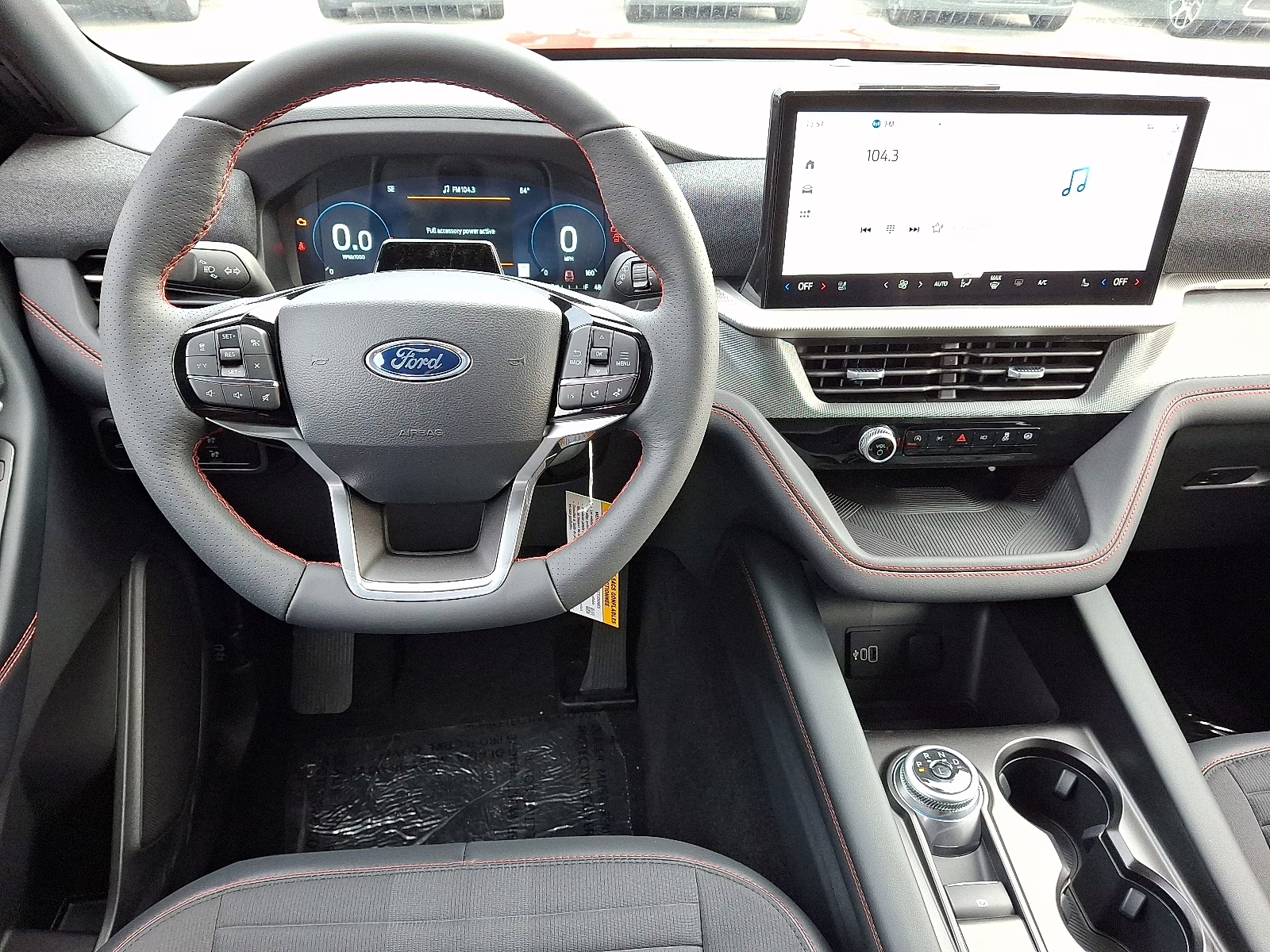 2026 Rapid Red Metallic Tinted Clearcoat - D4 Ford Explorer ST-Line 4X4