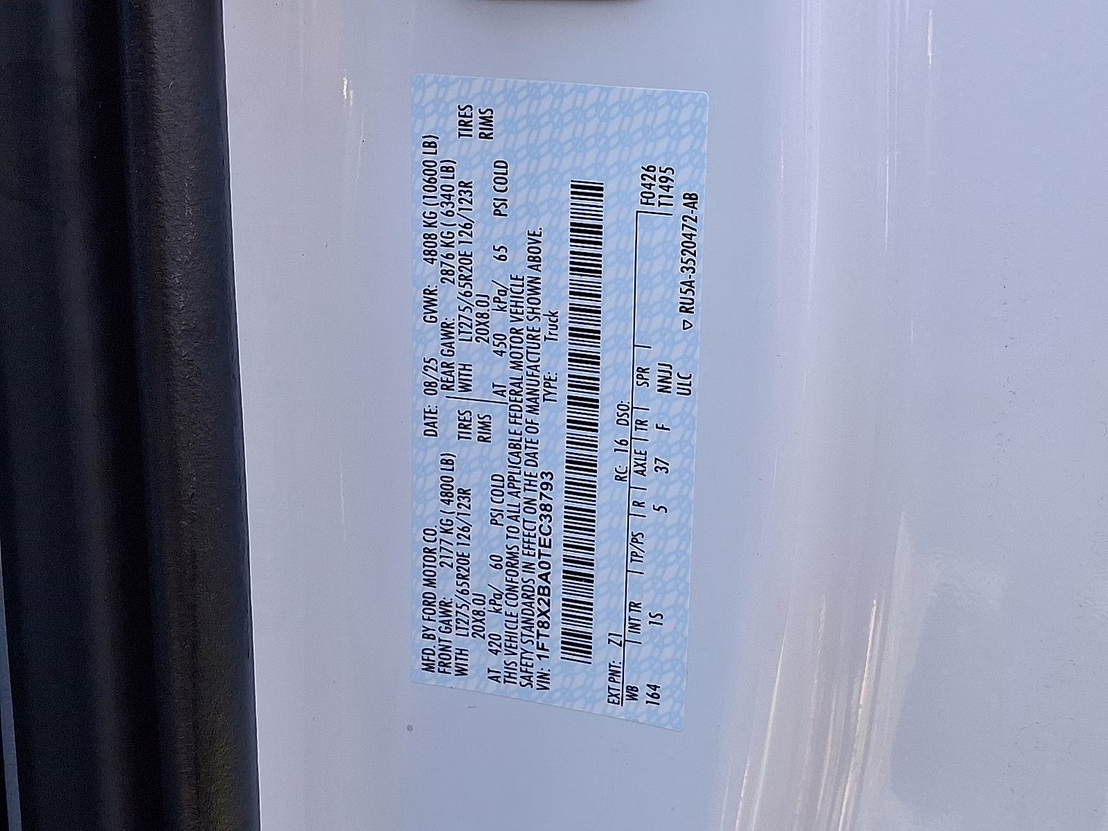 2026 Oxford White - Z1 Ford Super Duty F-250 SRW XL 4X4