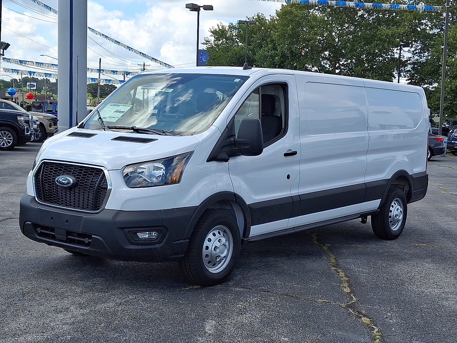 2025 Oxford White - YZ Ford Transit-350 Cargo Van RWD