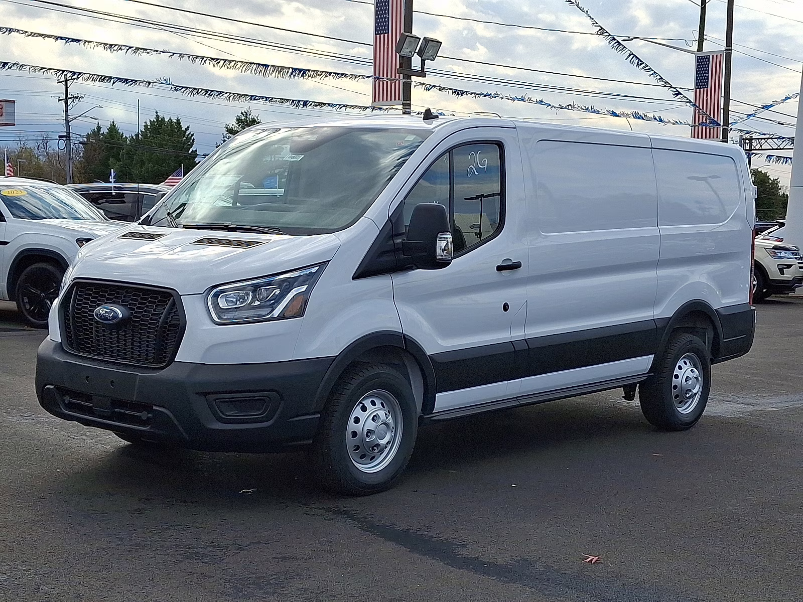 2025 Oxford White - YZ Ford Transit-250 Cargo Van Base AWD