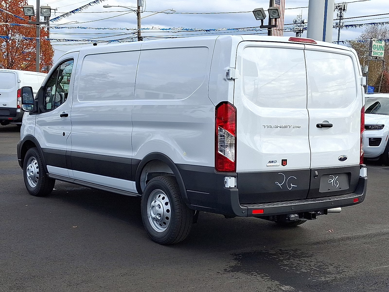 2025 Oxford White - YZ Ford Transit-250 Cargo Van Base AWD
